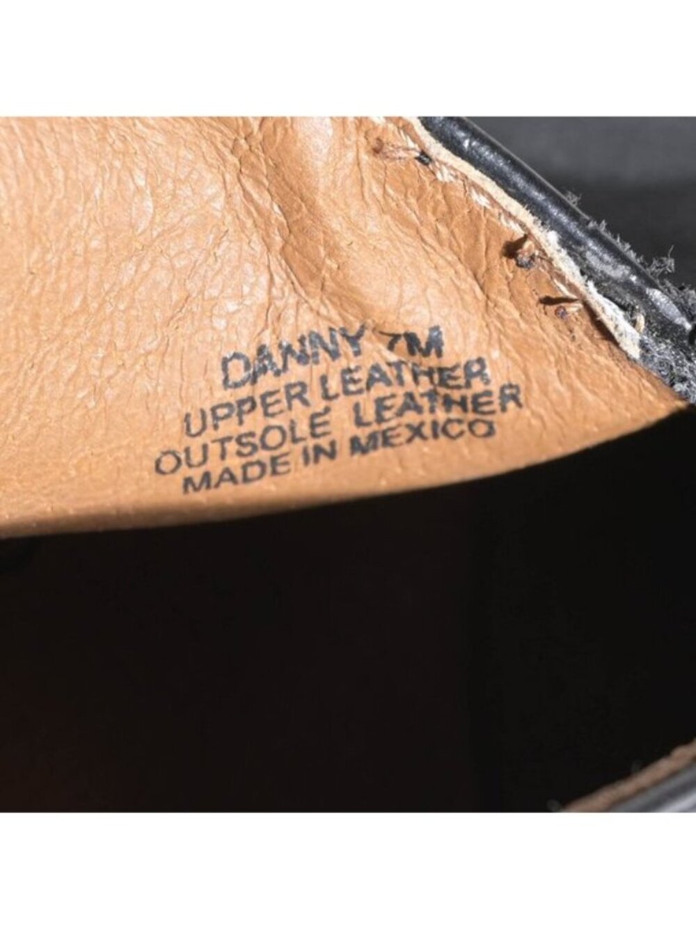 Matisse Danny Distressed Leather Western Shootie Hand Tooled Harness Women's 7 - Picture 6 of 7